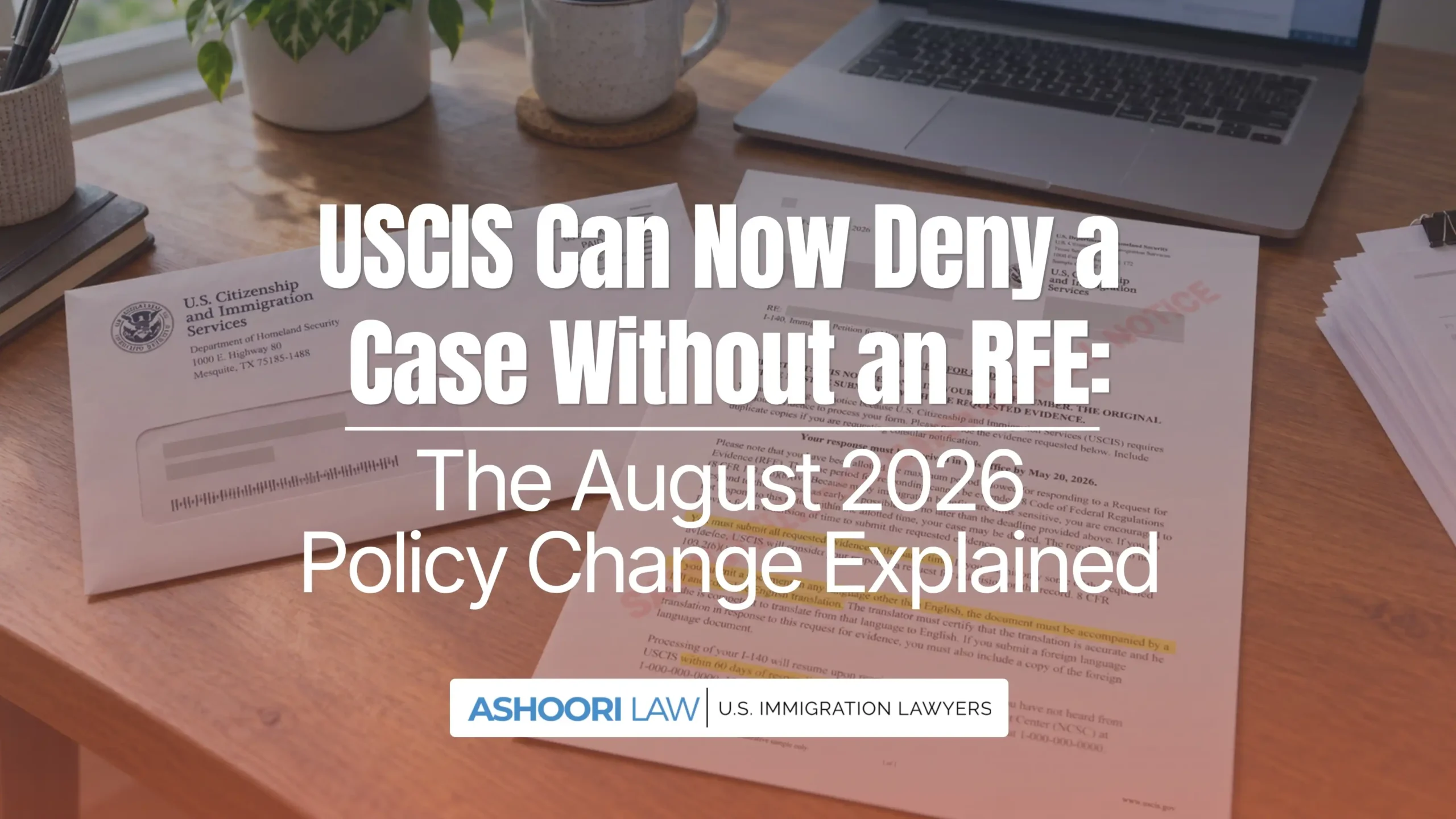 USCIS Deny Case RFE