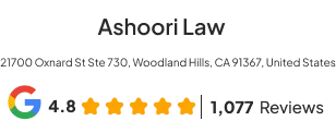 Ashoori Law Google Ratings Badge