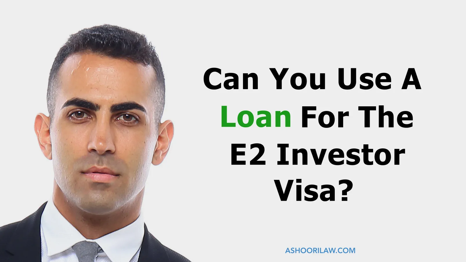 Can You Use A Loan For The E2 Investor Visa?