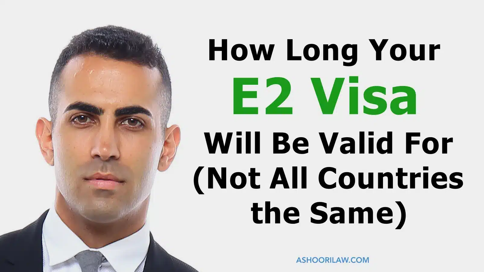 How Long Your E2 Visa Will Be Valid For