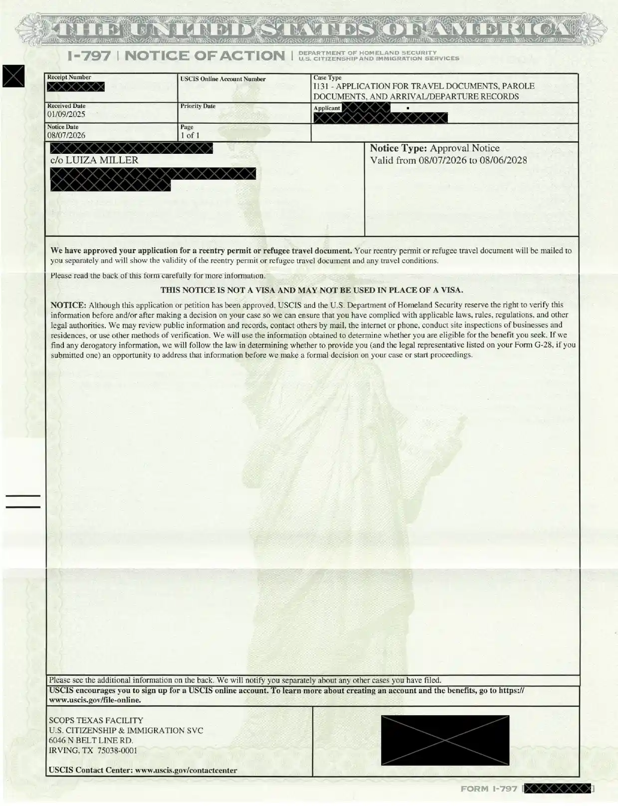 Re-entry Permit 6ad3