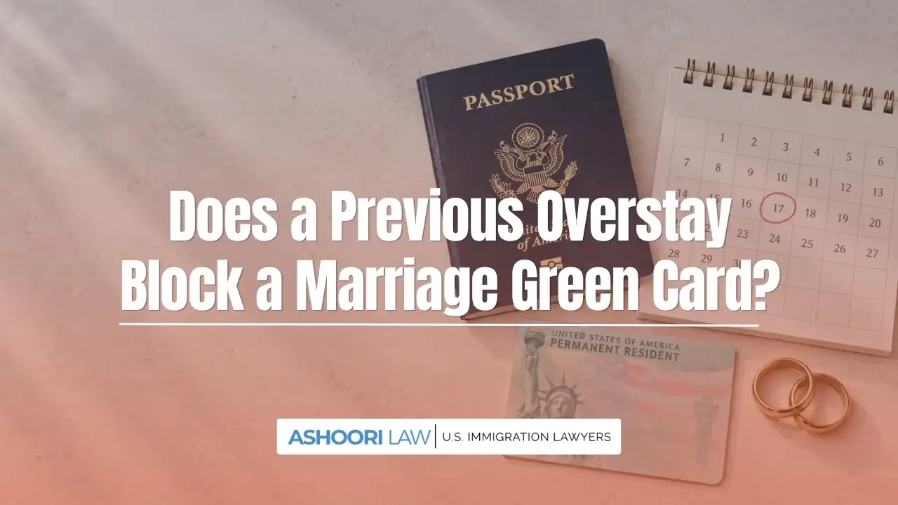Overstay Block Marriage Green Card